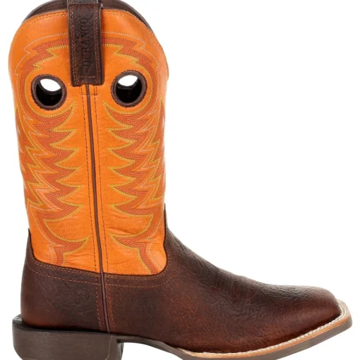 Durango Men's Rebel Pro 12" Square Toe Western Boot - Orange - DDB0230