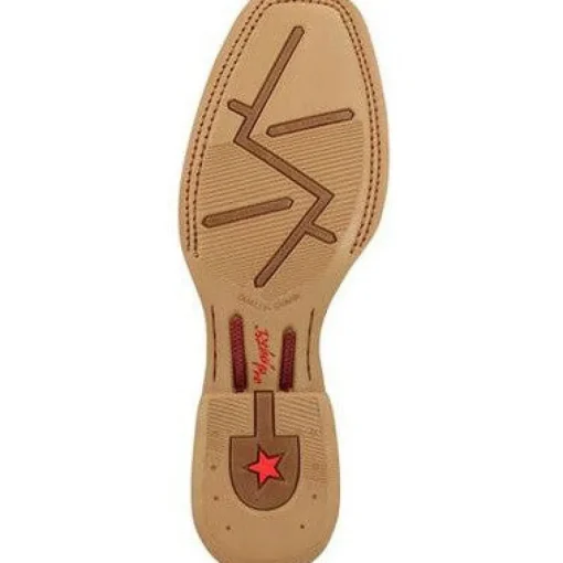 Durango Men's Rebel Pro 12" Soft Toe Western Classic Boot- Crunch/Red- DDB0476
