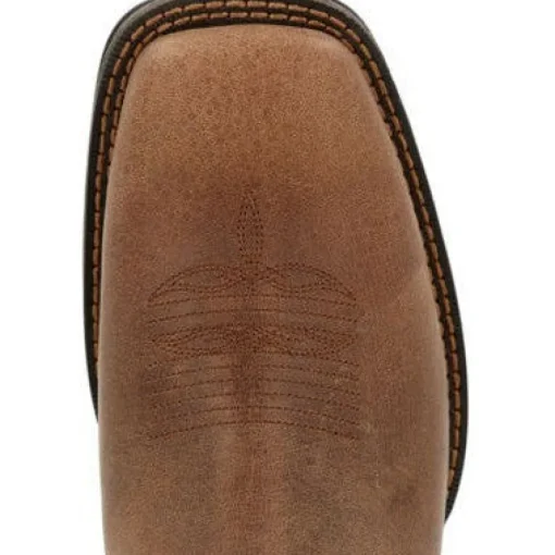 Durango Men's Rebel Red Dirt 6" ST Western Work Boot -Brown And Tan- DDB0460