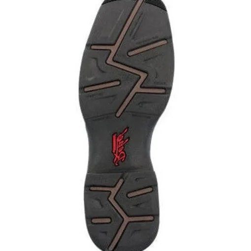 Durango Men's Rebel Red Dirt 6" ST Western Work Boot -Brown And Tan- DDB0460