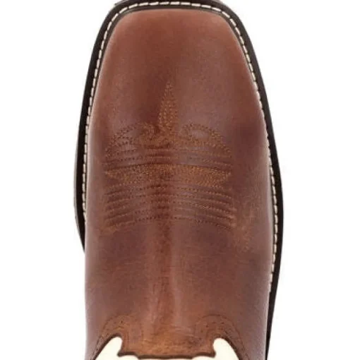 Durango Men's WorkHorse 11" ST Western Work Boot - Chocolate - DDB0426
