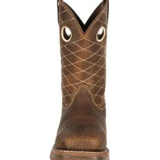 Durango Men's Workin Rebel 11" CT Western Work Boot- Brown- DB4354
