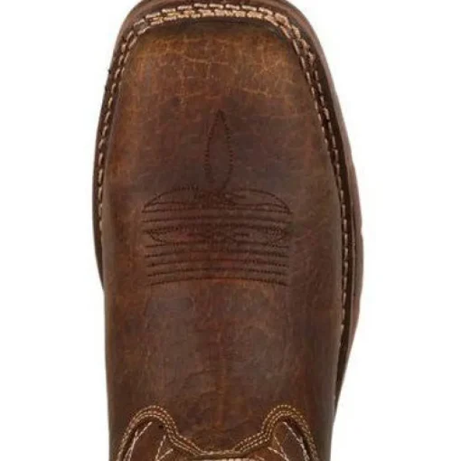 Durango Men's Workin Rebel 11" CT Western Work Boot- Brown- DB4354