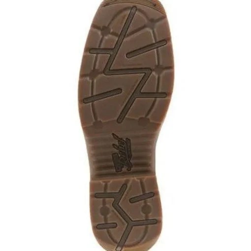 Durango Men's Workin Rebel 11" CT Western Work Boot- Brown- DB4354