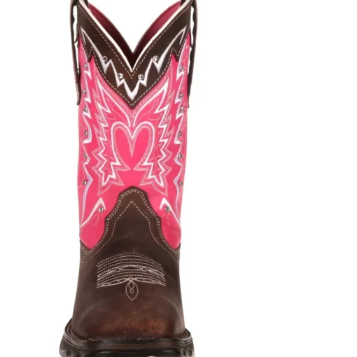 Durango Women's Benefiting Stefanie Spielman Square Toe Western Boot