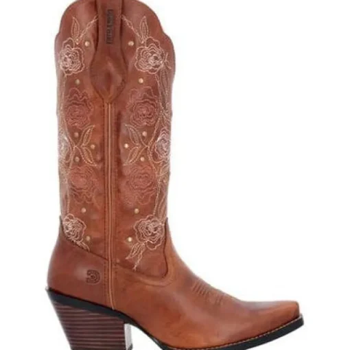 Durango Women's Crush 13" Snip Toe Western Boot - Rosewood - DRD0453