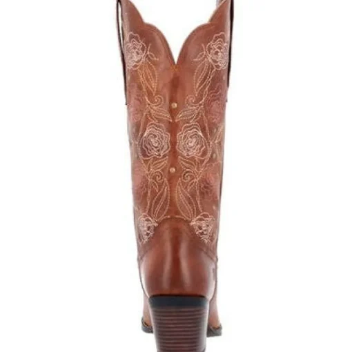 Durango Women's Crush 13" Snip Toe Western Boot - Rosewood - DRD0453