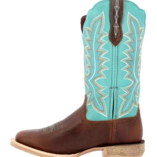 Durango Women's Lady Rebel Pro 12" ST Western Work Boot -Brown- DRD0443