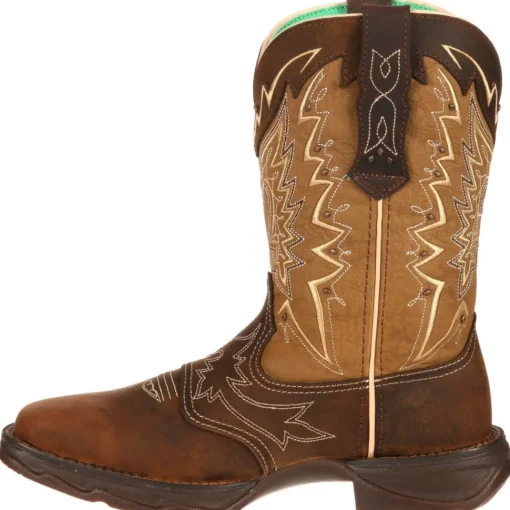 Durango Women's Lady Rebel Let Love Fly 10" Square Toe Western Boot