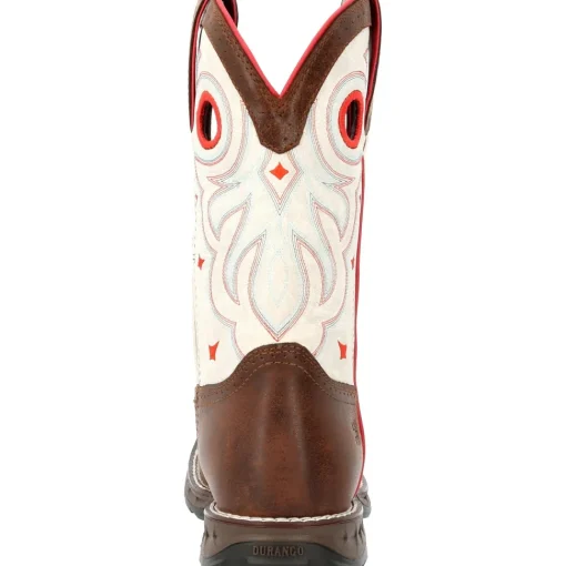 Durango Women's Maverick 10" Steel Toe WP Western Work Boot - DRD0418