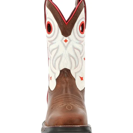 Durango Women's Maverick 10" Steel Toe WP Western Work Boot - DRD0418