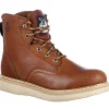Georgia Men's 6" Wedge Steel Toe Work Boot - Brown - G6342