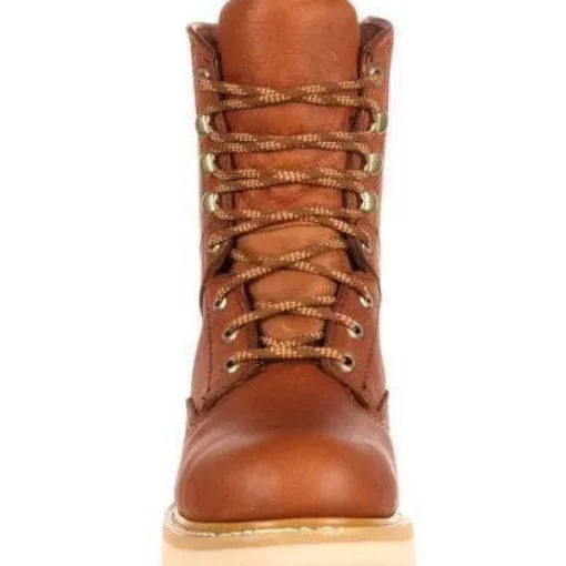Georgia Men's 8" Wedge Steel Toe Work Boot - Brown - G8342