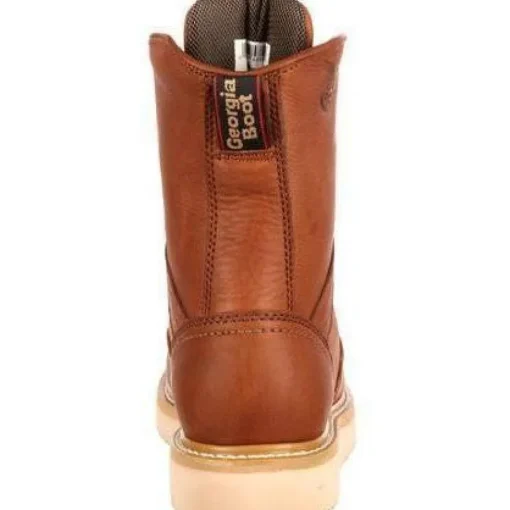 Georgia Men's 8" Wedge Steel Toe Work Boot - Brown - G8342