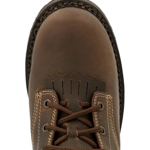 Georgia Men's AMP LT Logger 9" Comp Toe WP 600G Ins Work Boot- GB00491