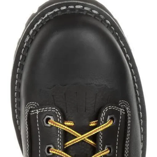 Georgia Men's Amp LT Logger 9" Comp Toe WP Work Boot - Black - GB00272