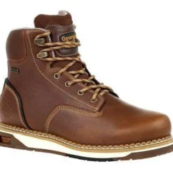 Georgia Men's AMP LT Wedge Steel Toe WPWork Boot - Brown - GB00351