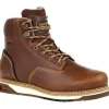 Georgia Men's AMP LT Wedge Soft Toe WP Work Boot - Brown - GB00350