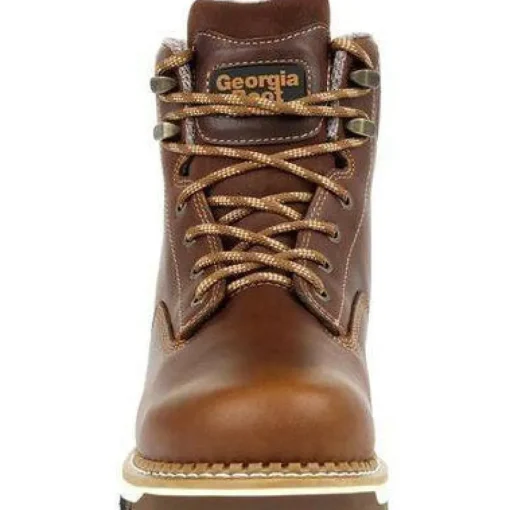Georgia Men's AMP LT Wedge Soft Toe WP Work Boot - Brown - GB00350
