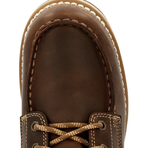 Georgia Men's AMP LT Wedge 6" Soft Toe WP Work Boot - Brown - GB00429