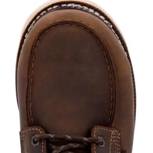 Georgia Men's Amp Lt Wedge 6" Comp Toe WP Work Boot -Brown- GB00592