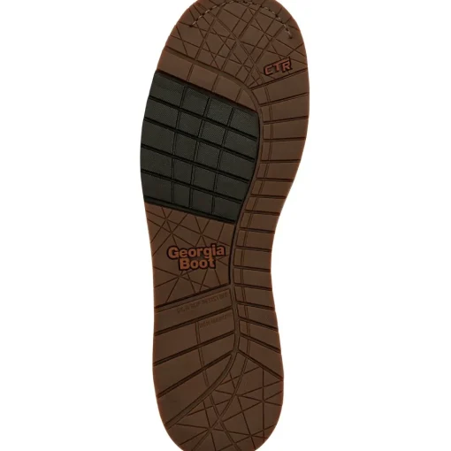 Georgia Men's AMP LT Wedge 6" Soft Toe WP Work Boot - Brown - GB00429