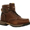 Georgia Men's Athens 360 5" Soft Toe WP Work Boot - Brown - GB00439