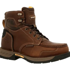 Georgia Men's Athens 360 5" Soft Toe WP Work Boot - Brown - GB00439