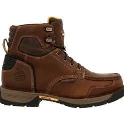 Georgia Men's Athens 360 5" Soft Toe WP Work Boot - Brown - GB00439