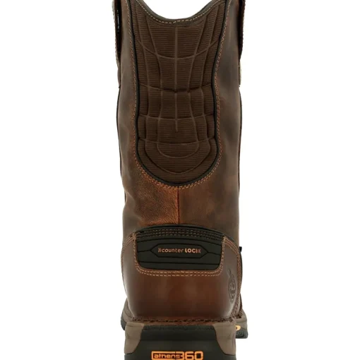 Georgia Men's Athens 360 11" Soft Toe WP Work Boot - Brown - GB00441