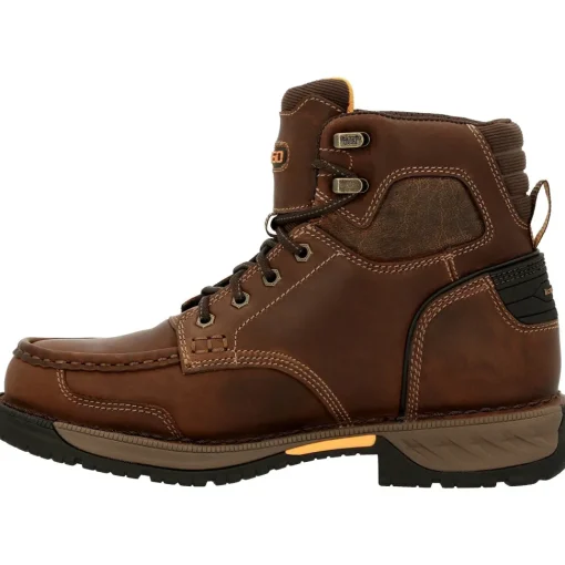 Georgia Men's Athens 360 5" Soft Toe WP Work Boot - Brown - GB00439