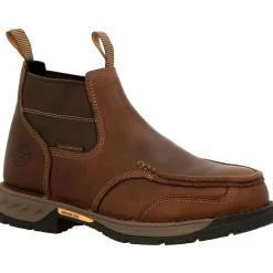 Georgia Men's Athens 360 5" Steel Toe WP Work Boot - Brown - GB00440