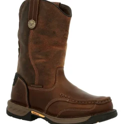 Georgia Men's Athens 360 11" Steel Toe WP Work Boot - Brown - GB00442