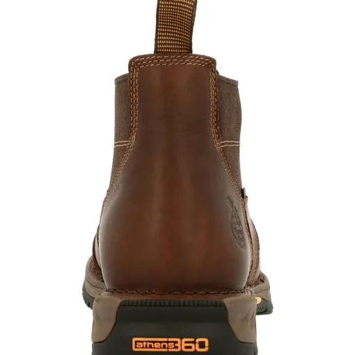 Georgia Men's Athens 360 5" Steel Toe WP Work Boot - Brown - GB00440