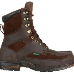 Georgia Men's Athens 8" Soft Toe WP Work Boot - Brown - G9453