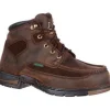 Georgia Men's Athens 6" Steel Toe WP Work Boot - Brown - G7603