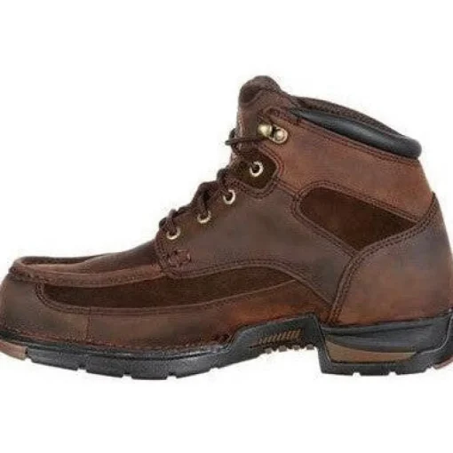 Georgia Men's Athens 6" Steel Toe WP Work Boot - Brown - G7603
