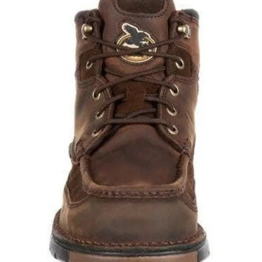 Georgia Men's Athens 6" Steel Toe WP Work Boot - Brown - G7603