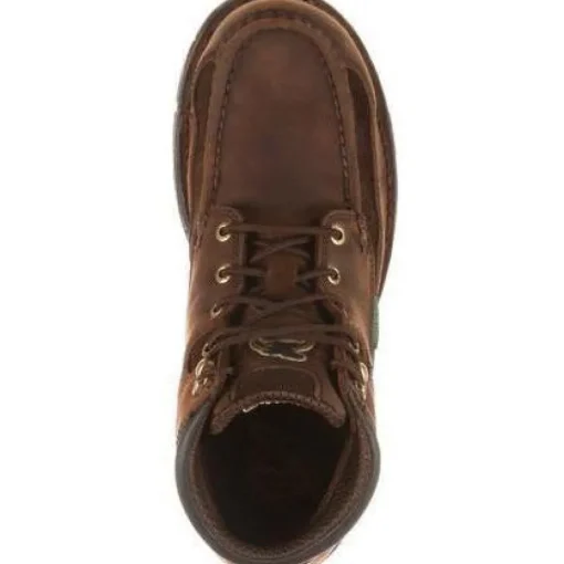 Georgia Men's Athens 6" Waterproof Work Boot - Brown - G7403