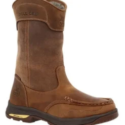Georgia Men's Athens Superlyte 11" WP Pull On Work Boot -Brown- GB00549