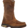 Georgia Men's Athens Superlyte WP Pull On AT Work Boot -Brown- GB00550