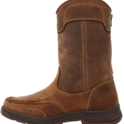 Georgia Men's Athens Superlyte WP Pull On AT Work Boot -Brown- GB00550