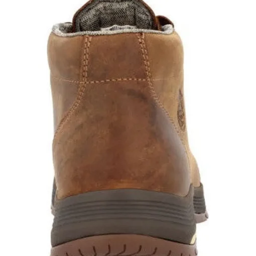 Georgia Men's Athens Superlyte 5" WP Wallabe Work Boot -Brown- GB00646