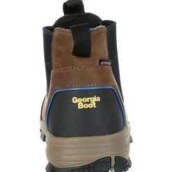 Georgia Men's Blue Collar Chelsea Waterproof Work Romeo Boot - GB00106