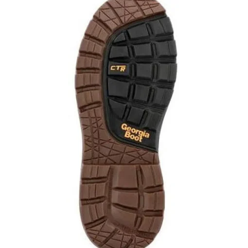 Georgia Men's Boot Ot 10" Waterproof Pull On Work Boot -Brown- GB00523