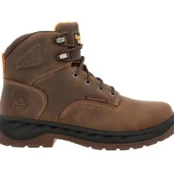 Georgia Men's Boot Ot 6" WP Slip Resistant Work Boot -Brown- GB00521