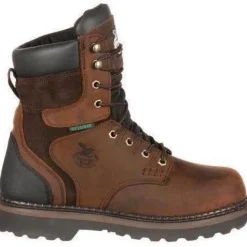 Georgia Men's Brookville 8" Waterproof Work Boot - Brown - G9134