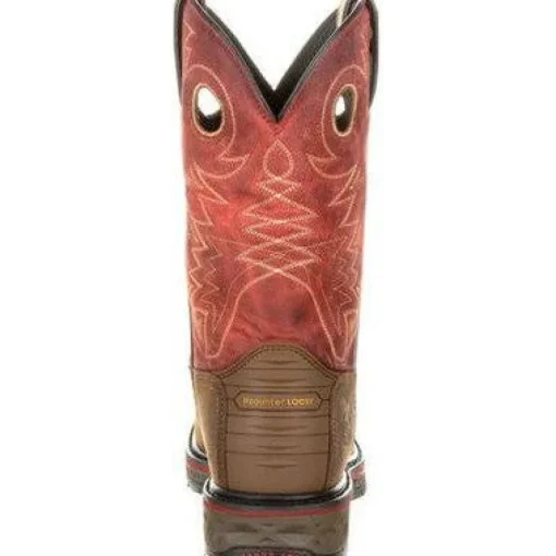 Georgia Men's Carbo Tec 11" Square Toe WP Western Work Boot -Brown- GB00221