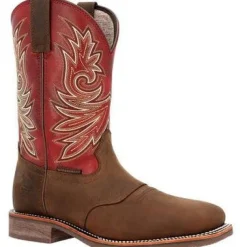 Georgia Men's Carbo Tec Elite 11" WP Western Work Boot -Brown- GB00526
