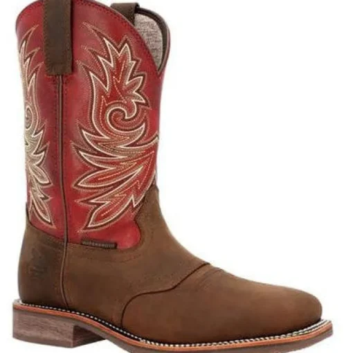 Georgia Men's Carbo Tec Elite 11" WP Western Work Boot -Brown- GB00526